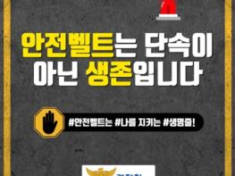 경찰청, 안전벨트는 단속이 아닌 생존입니다 기사 이미지