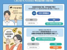 파주보건소, 2026년부터 56세 시(C)형간염 확진 검사비 지원 확대 기사 이미지