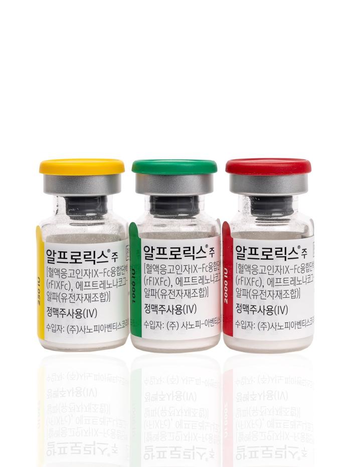 사노피 B형 혈우병 반감기 연장 제제(EHL) ‘알프로릭스®’, 허가사항 변경… 실온 보관 최대 6개월 가능