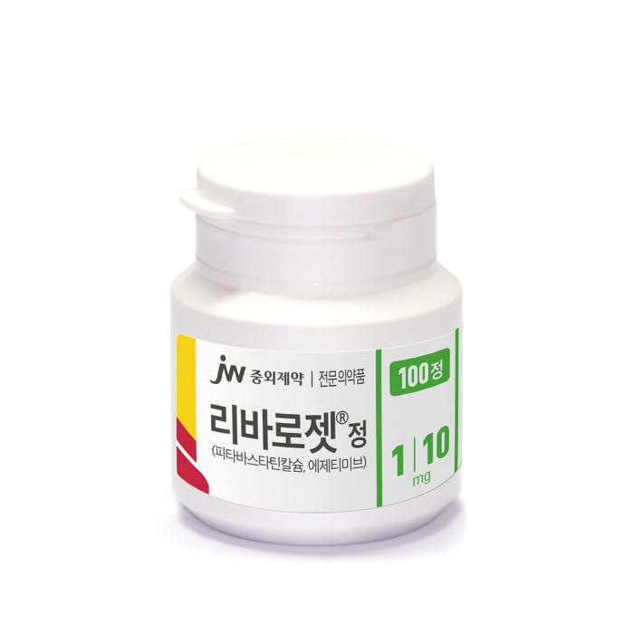 JW중외제약, 피타바스타틴 저용량 복합제 ‘리바로젯 1/10㎎’ 출시