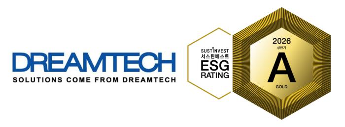 드림텍, 주주친화 경영에 ESG 등급도 올랐다…서스틴베스트 평가서 BB→A