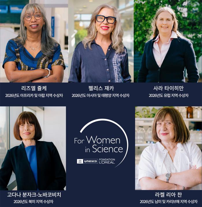 로레알 그룹, 제28회 ‘로레알-유네스코 세계여성과학자상’ 수상자 발표