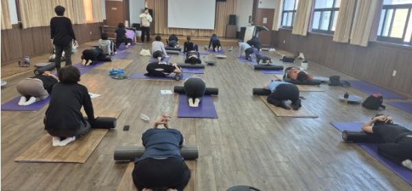 영동군보건소, 영동군체육회와 손잡고 ‘근육플랜 건강연금만들기’ 운영