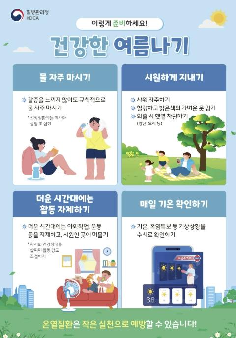 아산시보건소, 온열질환 응급실 감시체계 운영