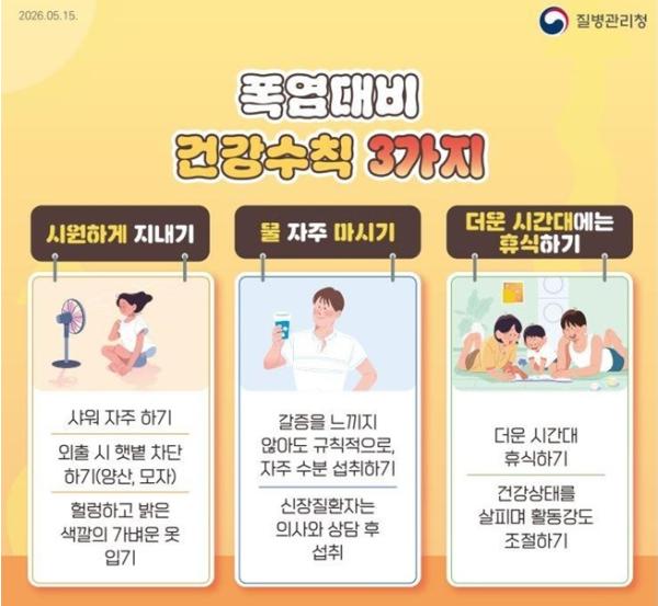 당진시, '평년보다 빠른 무더위, 온열질환 주의하세요''