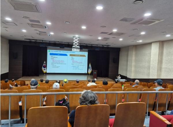 원주시보건소, 농업인 대상 진드기 매개 감염병 예방교육 실시