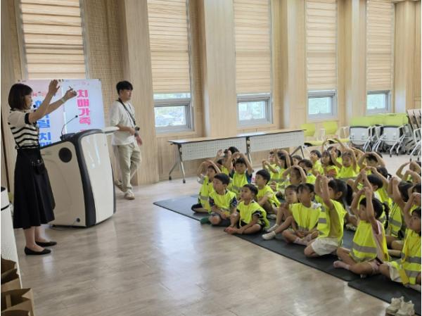 홍성군보건소, 유아 눈높이 맞춘 '흡연위해예방교실' 운영