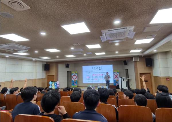 군위군보건소, 청소년 흡연예방 ‘골든장학퀴즈’ 운영