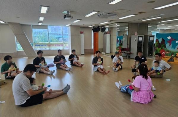 화성특례시 병점구보건소, ‘아빠와 함께하는 오감발달 교실’ 성료