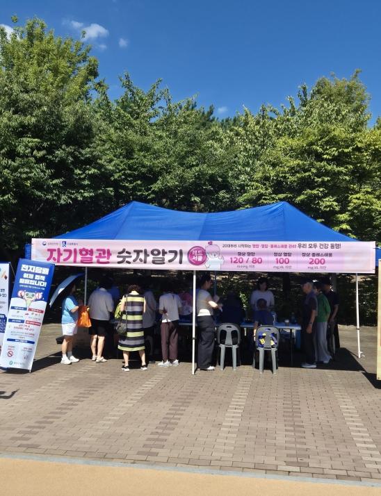 혈압·혈당 숫자로 시작하는 건강관리… 수원특례시, '레드서클 합동 캠페인'