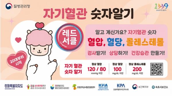“내 혈압·혈당 알고 계신가요?”…속초시,‘레드서클 캠페인’운영