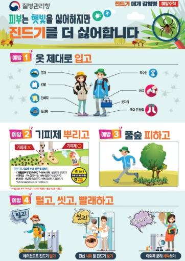 금산군보건소, 가을철 진드기 매개 감염병 예방수칙 준수 당부