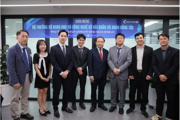 베트남 과학기술부 장관, SotaTek Korea 방문··· AI·로보틱스·반도체 협력 논의